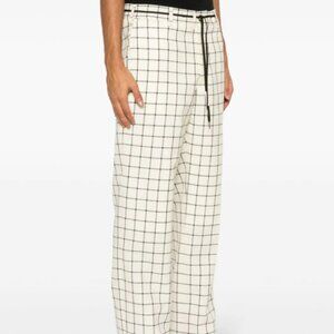 BNWT AW23 MARNI WOOL CHECK PANTS 50